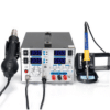YIHUA 853D+ 5A 3-in-1 Rework Station – Hot Air, Soldering Iron & 0–30V 5A DC Power Supply