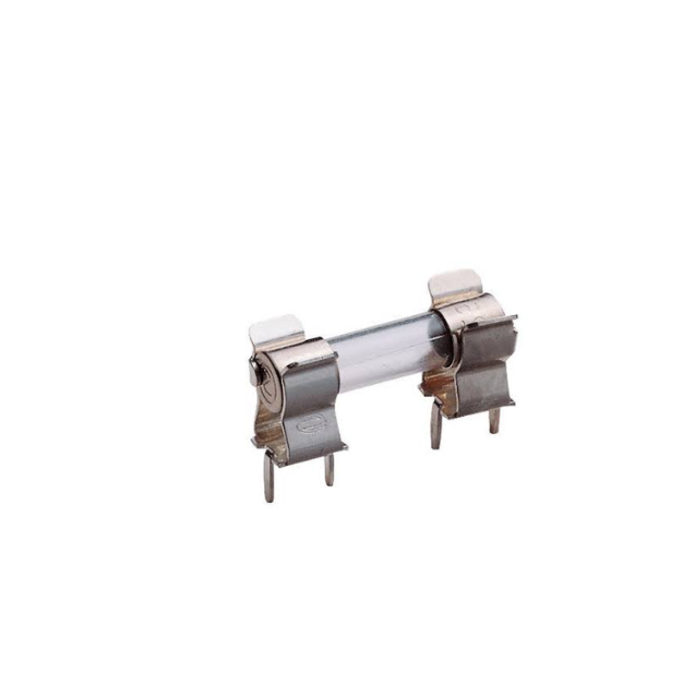6×30mm PCB Mount Fuse Holder Clips – 0.5mm Metal Contact, 1 Pair - Image 3