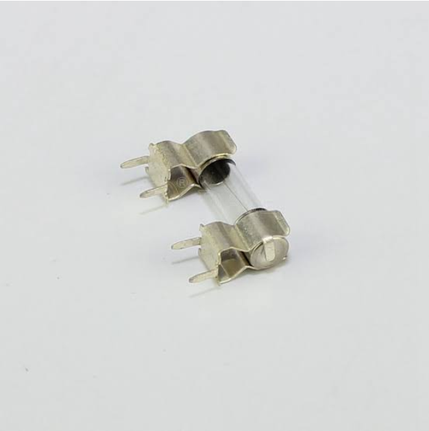 6×30mm PCB Mount Fuse Holder Clips – 0.5mm Metal Contact, 1 Pair - Image 2